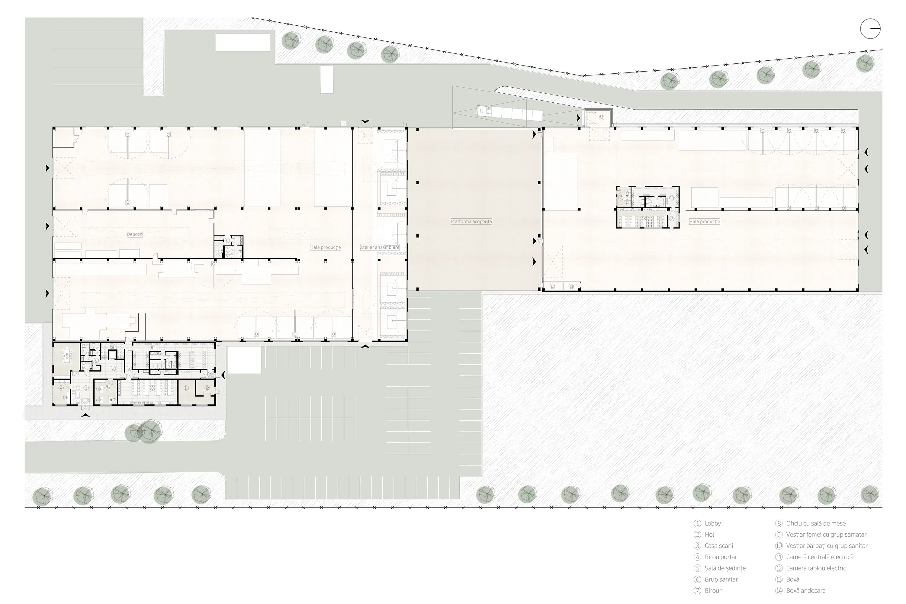 AMF Production Hall and Administrative Building — 2