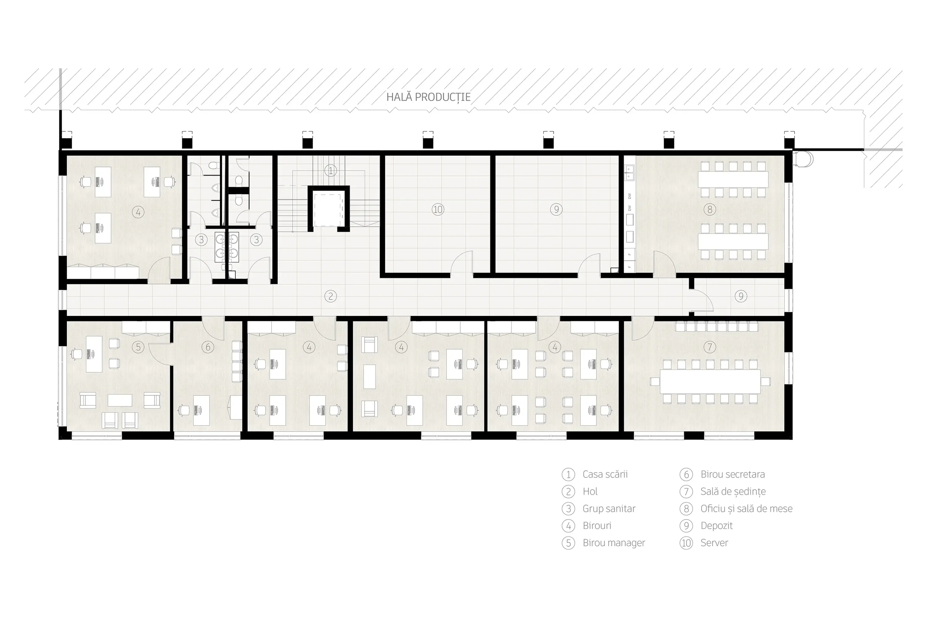 AMF Production Hall and Administrative Building — 3