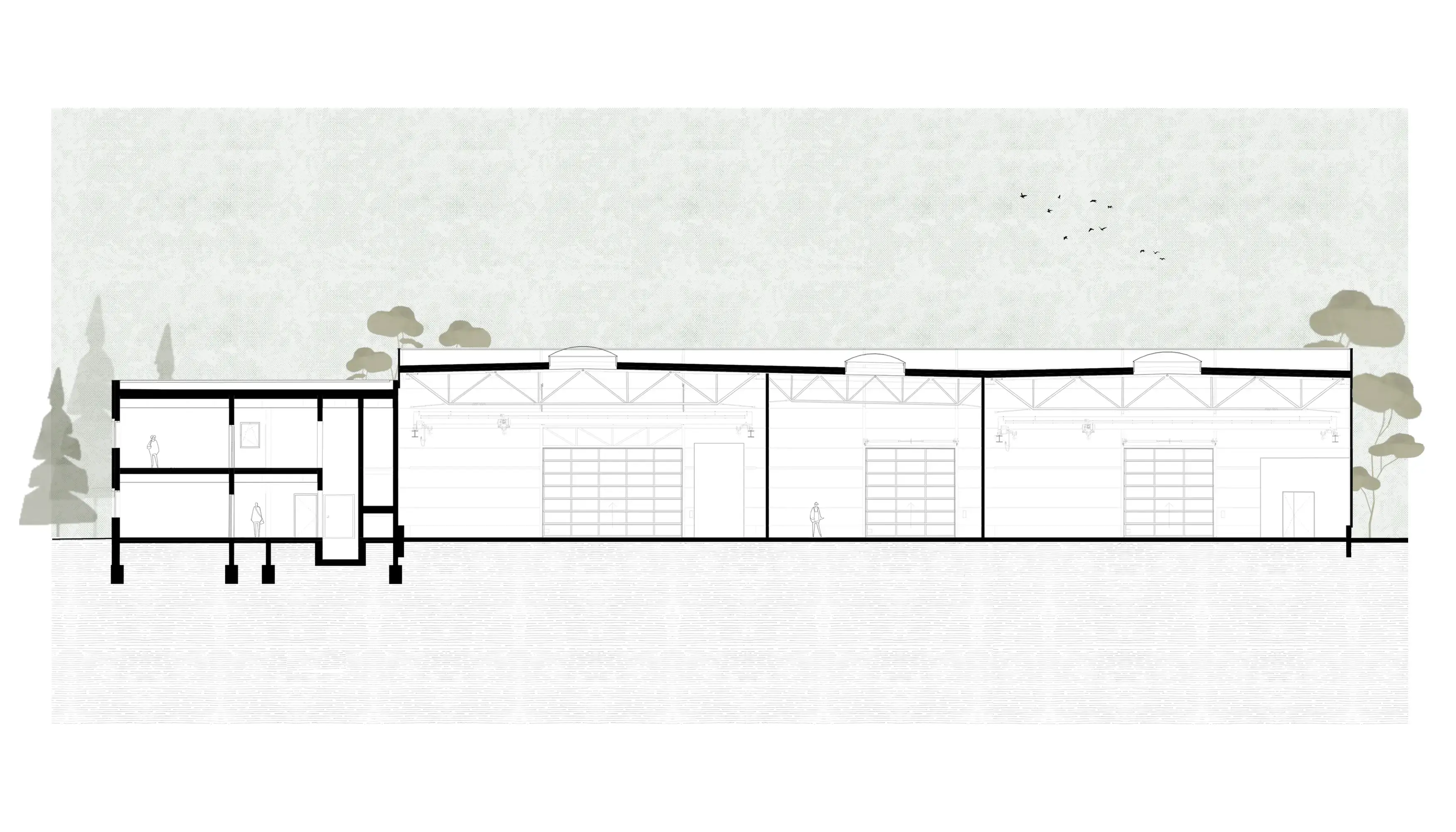 AMF Production Hall and Administrative Building — 4